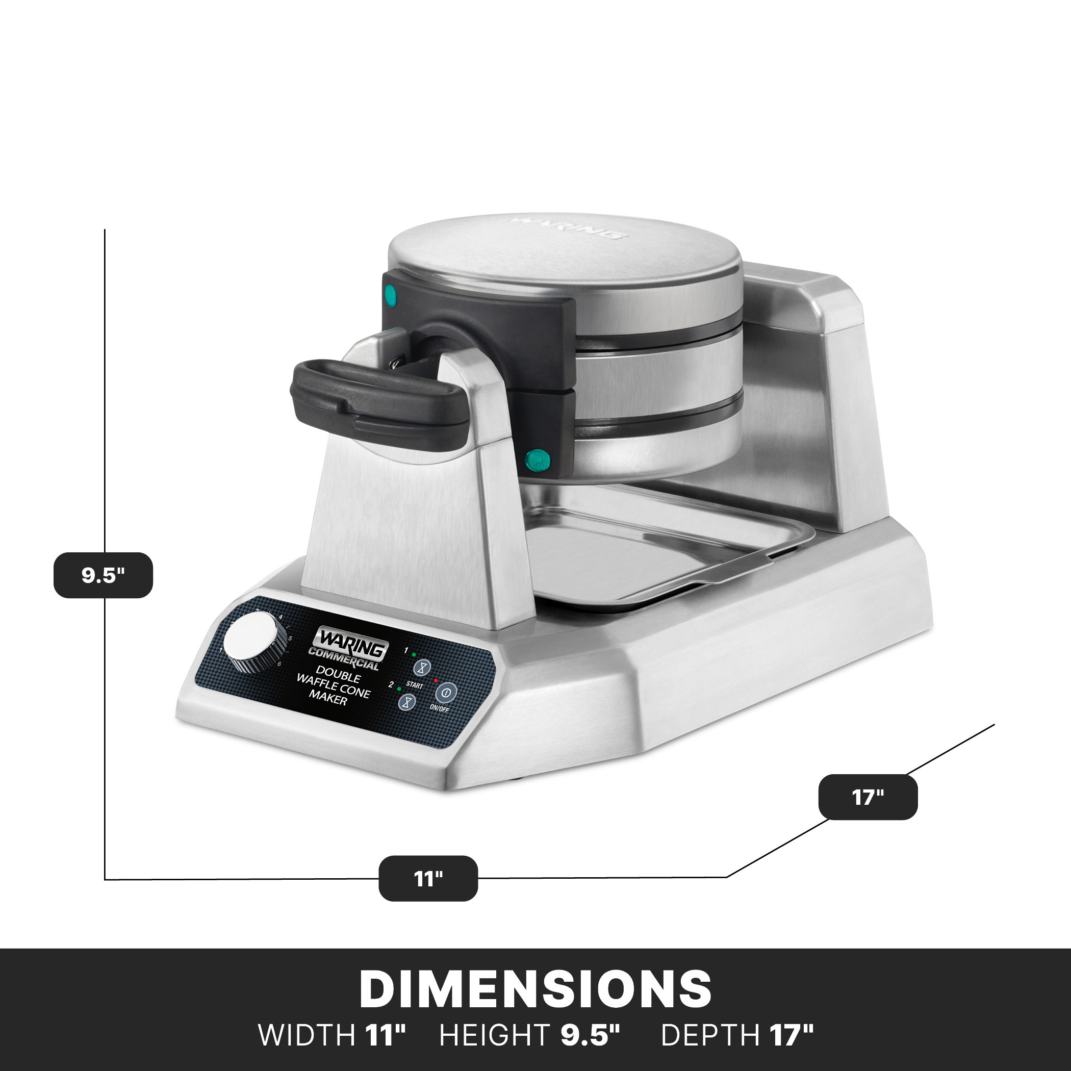 Double Waffle Cone Maker